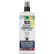 Vinyl LP Record Cleaner Solution | Antistatic Fluid Spray Bottle with Supersoft Microfibre Cleaning Cloth | Removes Dirt, Dust & Fingerprints (50ml S