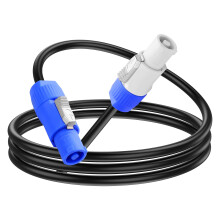 PNGKNYOCN PowerCon Power Cable,16AWG AC PowerCon Input to PowerCon Output Power Extension Cable for LED Screen Beam Moving Head Light, Stage Lighting
