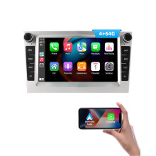 ESSGOO 4+64G Car Stereo with Wireless Carplay and Android Auto for Vauxhall Opel Corsa C D Zafira B Astra G H, 7 inch Touchscreen Android 14 Bluetoot