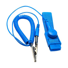 Anti Static Wrist Strap, Antistatic Wristband with Grounding Wire and Alligator Clips, Band ESD Discharge, Prevents Build up of Static Electricity(Co