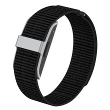 BlikWyt Nylon Loop Compatible with Hume Band Replacement, Breathable Soft Wristband for Hume Health Band (Black)