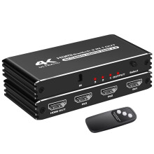 HDMI Switch 3 in 1 Out 4K@60Hz, HDMI Splitter Switcher with Remote, Aluminum HDM I 2.0 Switch Box Hub for 3D, HDCP2.2, HDR, Compatible with B0X, PS5/
