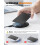 1PCS Wallet Tracker Card for Android, Wireless Rechargeable Android Tracker Tag, IP68 Waterproof Suitcase Tracker, G-oogle Certified Wallet Finder fo 3