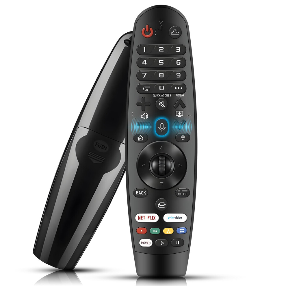 Replacement Lg Magic Remote Control For Smart Tv With Voice And Pointer - Lg Tv Remote Control For Akb75855501, An-Mr20ga, Mr19ba, Mr18ba - Compatibl 88464404