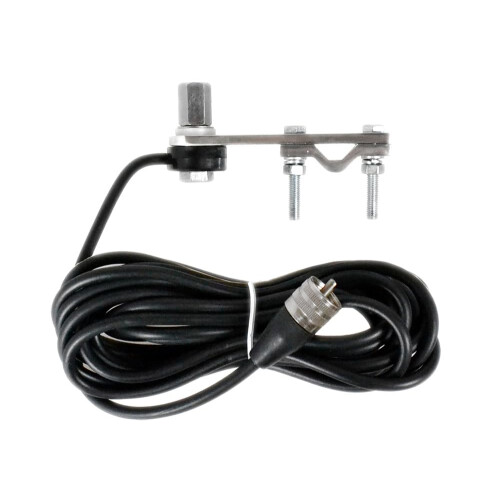 Thunderpole Mirror Mount Kit | CB & Amateur Radio Antenna Mount | 3/8 Thread