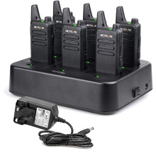 Retevis RT622 Walkie Talkies, Portable Walkie Talkies for Adults 6 Pack