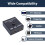 Pipestation 4K HDMI Switch - 2 In 1 Out, Switch Between Laptops, TVs & More 6