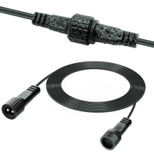 cshare Extension Cable 10M/33Ft for Outdoor Lights, 2 Pin LED Connector IP65 Waterproof Extension Lead Cord for G40 Globe Lights,Outdoor String Light
