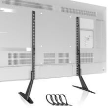 PUTORSEN Universal TV Stand Legs for Most 23 to 65 inch TVs, Adjustable Height Replacement TV Legs for LCD/LED/OLED TVs, Table Top Pedestal TV Stand,