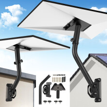 Starlink Gen 3 Mount, 360Adjustable Starlink Mounting Kit, Starlink Roof Mount Compatible with V3 Starlink Standard Dish,Starlink Gen3 Pole Mounting