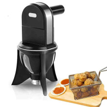 Automatic Meatball Maker with Digital Count Display, Stainless Steel Easy Clean Dumpling Former
