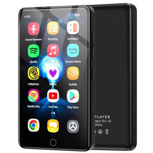 96GB MP3 Player with Bluetooth and WiFi, 4.02" IPS HD Touch Screen MP4 Player with Speakers, Music Player for Kids with Android 13 OS, Android MP4 MP