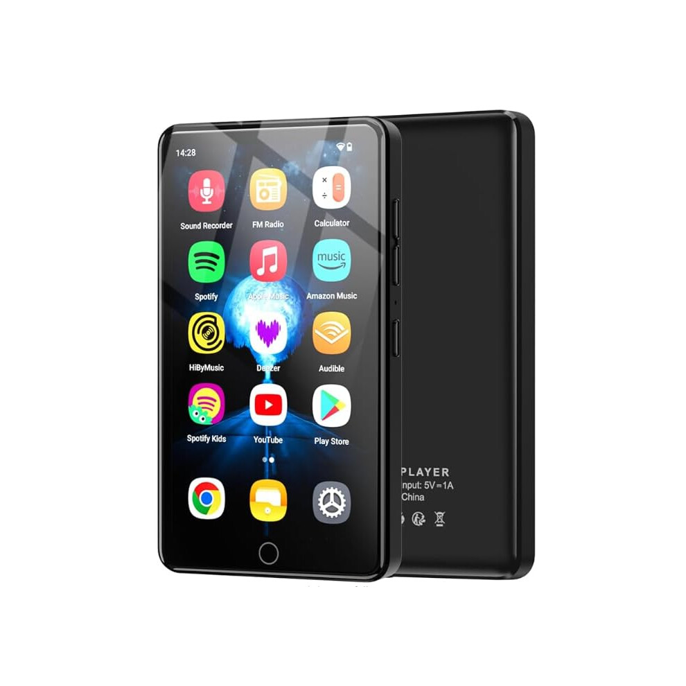 96Gb Mp3 Player With Bluetooth And Wifi, 4.02" Ips Hd Touch Screen Mp4 Player With Speakers, Music Player For Kids With Android 13 Os, Android Mp4 Mp 80727897