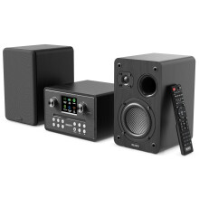 Majority Homerton HiFi Stereo System | DAB/DAB+ Digital Radio, FM, CD Player, Internet Radio, Bluetooth 5.3, WiFi Dual Band, USB Playback, Spotify Co