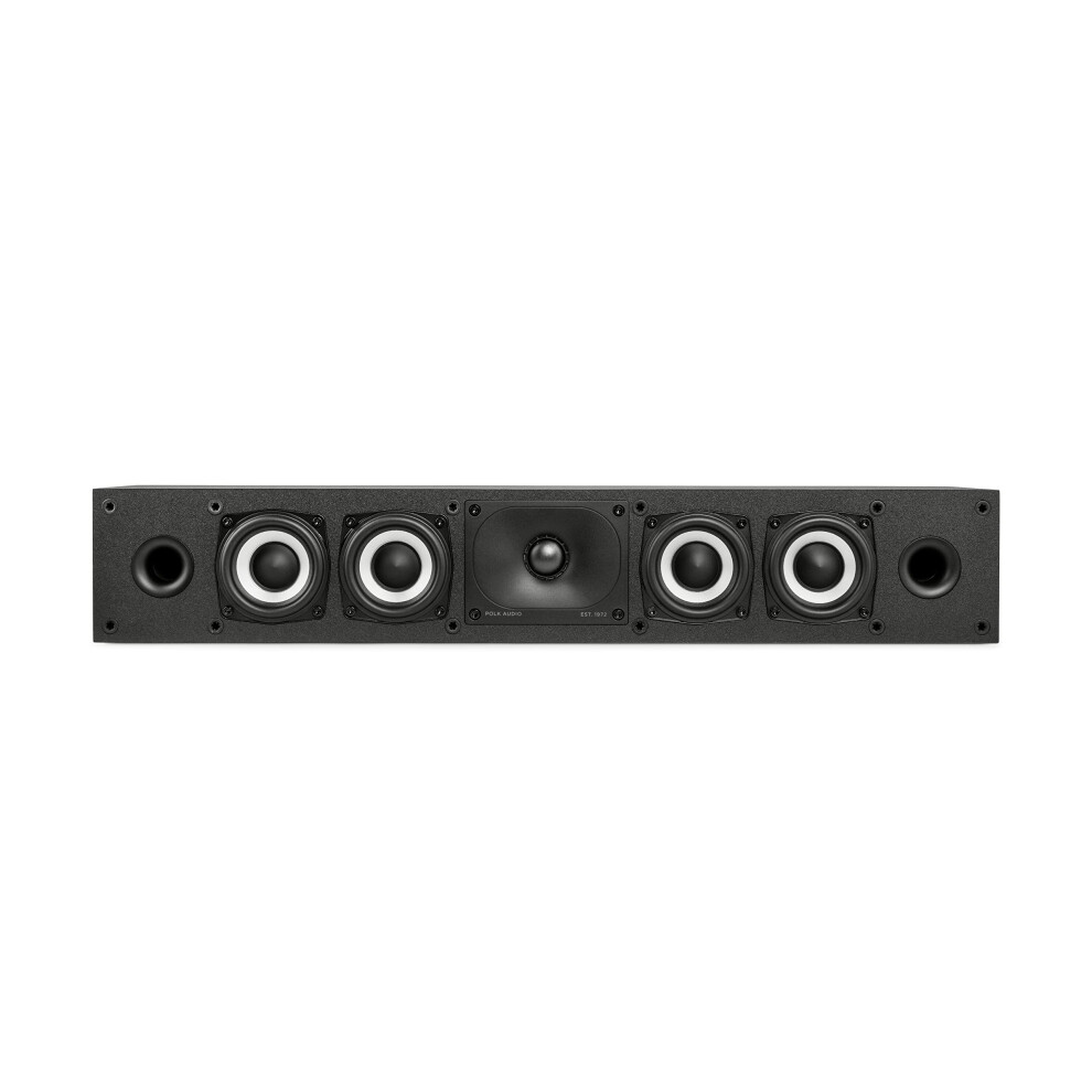 Polk Audio Monitor Xt35 High-Resolution Center Channel Loudspeaker, Hi-Res Certified Performance Speaker, Low Profile, Dolby Atmos Certified & Dts:x 40388472
