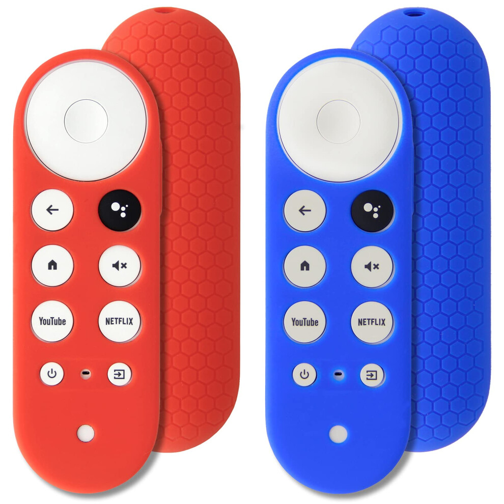 2Pcs Protective Covers Compatible For Chromecast With Google Tv Voice Remote, Pinowu Anti Slip Remote Case Compatible For 2020 Chromecast Remote Cont 57586809