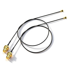 Bingfu RP-SMA Female to M.2 NGFF WiFi Antenna Cable 30cm 12 inch 2-Pack for Intel AX200NGW 8265AC 8265NGW 7265AC 9560AC M.2 NGFF Interface Wireless N