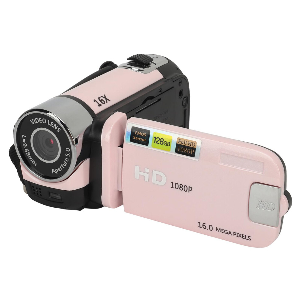Dpofirs 1080P Hd Digital Camera, 16X Zoom Vlogging Video Camera Camcorder With 2.4 Inch Rotatable Screen For Photography, Portable 16Mp Selfie Camera 62257763