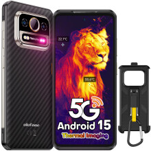Ulefone Armor 25T Pro 5G Rugged Smartphone, ThermoVue Thermal Imaging Android 15, 16GB+256GB, 120Hz 6.78" Corning Gorilla Glass Victus, 64MP Night Vi