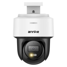 ANNKE 3K PoE Camera Outdoor, 5MP PT Security Camera for Home Surveillance with Auto Tracking, Color Night Vision, 345 Pan 80 Tilt, 2-Way Audio, Mot