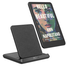 PlusAcc Wireless Charging Dock for Kindle Paperwhite Signature Editions (2022 & 2024 Releases) & Colorsoft Signature Edition (32GB), Portable Foldabl