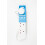 Daewoo Extension Lead, 4 Gang, 1 Metre, White 3