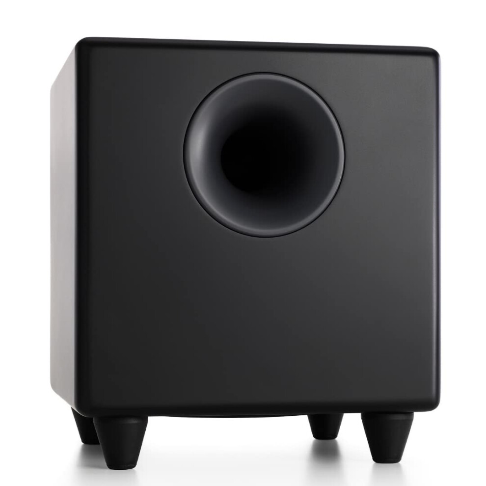 Audioengine S8 Powered Subwoofer Speaker - 250W 8-Inch Home Subwoofer With Built-In Amplifier (Black) Black 10056523