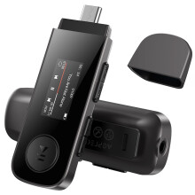 AGPTEK 64GB USB MP3 Player with Bluetooth 5.3, Clip MP3 2 in 1 Type-C & USB Music Player with FM Radio, Recording, Support Mobile Phone Connection