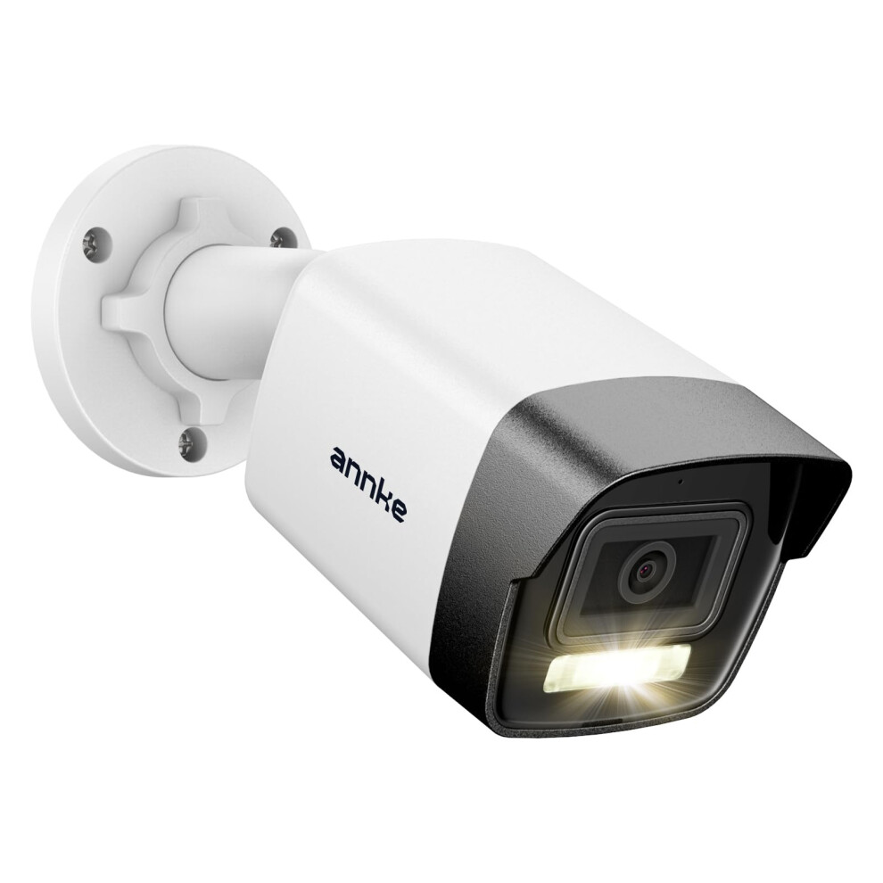 Annke 3K Poe Cctv Camera With Spotlight, Wired Security Ip Camera Outdoor With Human/Vehicle Detection, Ip67 Weatherproof, Color Night Vision, Built- 94375114