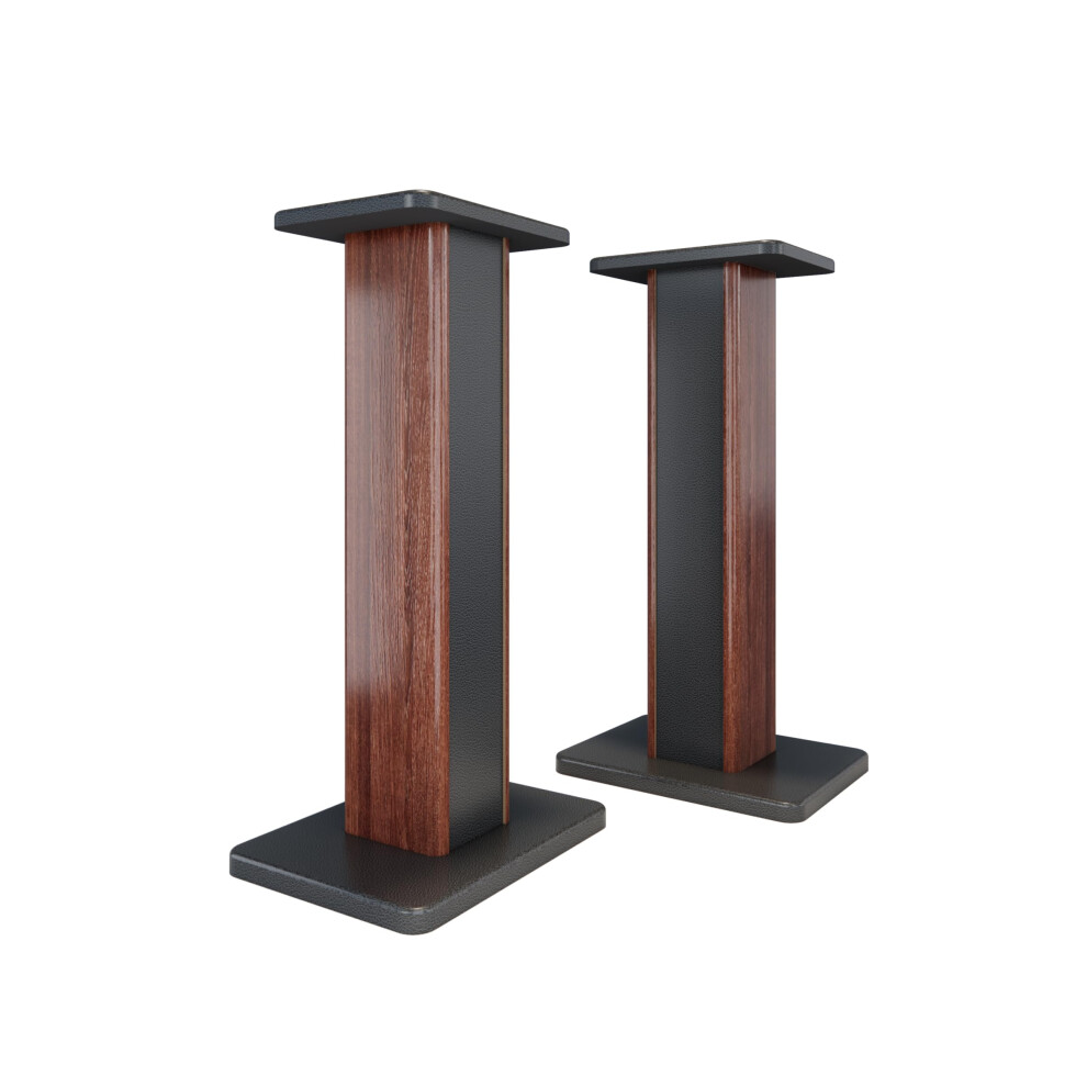 Photos - Speakers Kinevortex 70cm Speaker Stand Retro-style Highly Supportive Speaker Stands Wood Grain Soundbar Bracket under TV for Home The