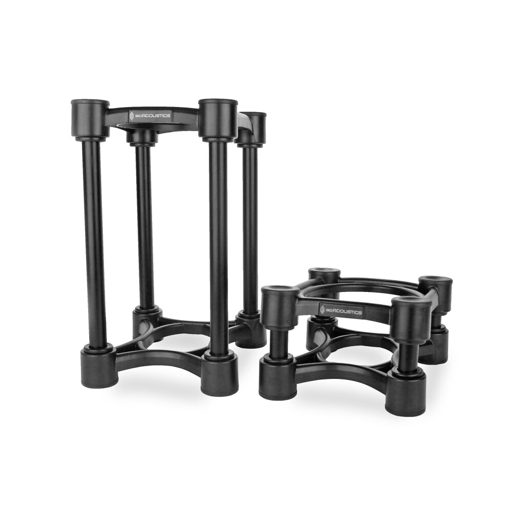 Isoacoustics Iso-Stand Series Speaker Isolation Stands With Height & Tilt Adjustment: Iso-130 (13 X 15.2 Cm) Pair 83659034
