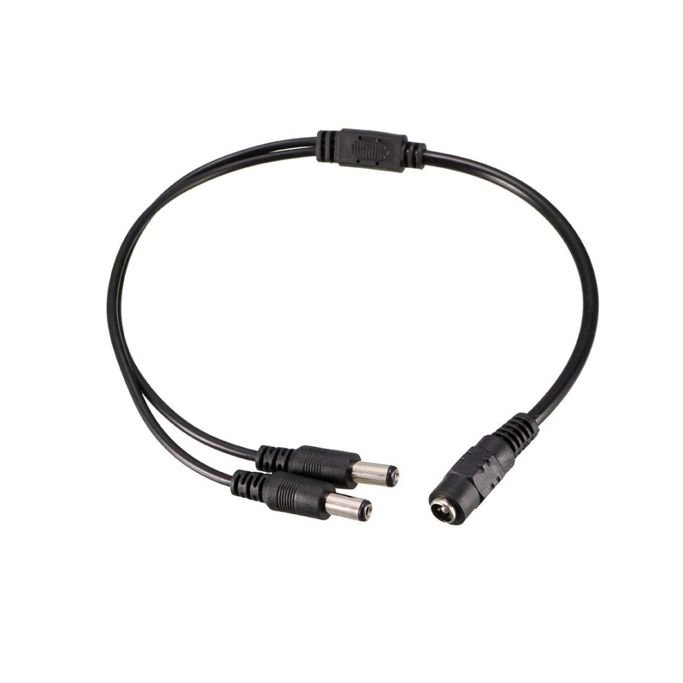 Dc Power Splitter Cable 1 Female To 2 Male 5.5Mm X 2.1Mm For Cctv Camera Dual Output 9771547089957