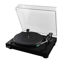 Fluance RT81 Elite High Fidelity Vinyl Turntable Record Player with Audio Technica AT95E Cartridge, Belt Drive, Built-in Preamp, Adjustable Counterwe