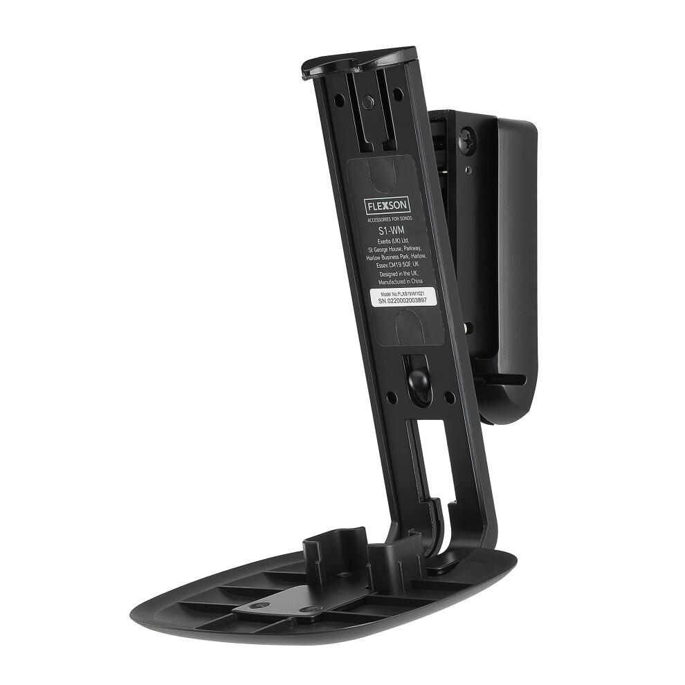 Mountson Premium Wall Mount Compatible with Sonos One, SL and Play:1 - Single Pack, Black-image-OPC-PWDY6MD-NEW