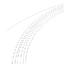 sourcing map PMMA Ends Glow for LED Light Guide in Home, Hotel Fiber Optic Cable Transparent 1mm 50M