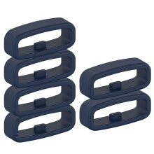 Chofit Replacement Secure Rings Compatible with Garmin Venu Sq 2/Venu 2 Plus/Vivoactive 6/epix Pro 42mm/Approach S70 42mm Silicone Connector Keepers