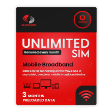 Vodafone 5G Unlimited Preloaded Data Sim. Perfect for unlocked Phones, Routers, Tablets, and Wifi Dongles - Activate anytime when you receive the SIM