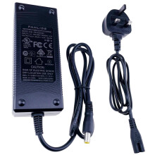FANLIDE 100W Charger Compatible with Jackery Portable Power Station Explorer 500 300 240 160, UK Power Cord Plug Charging Cable, Portable Power Stati