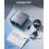 VCELINK Ethernet Splitter 1000Mbps 1 to 2 Supports 2 Devices Simultaneously Networking, Internet Switch Compatible with Cat6/Cat5e/Cat5, Includes a P 6