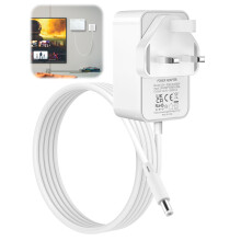 12V 2A Power Supply Adapter Compatible with BT-Openreach ONT-Openreach ONT EchoLife HG612 Fibre-Optic Modem Alexa Echo Dot 4.9Ft Power Cable for ONT