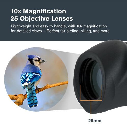 Celestron Celestron 71210 Nature DX 10x25 Monocular, Black 1