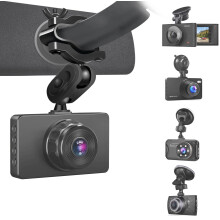 Sportway Dash Cam Mount, S70 Mirror Dash Camera Mount Holder with 6pcs Joints for Rove APEMAN CHORTAU Roav Nexar iiwey YI Z-Edge Old Shark KDLINK
