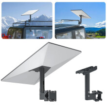 EDUP Starlink Gen 3 Mount Kit with 360 Adjustable Pipe Adapter, Weatherproof Pole Mounting Solution for Starlink V3 Dishy, Ideal for RV, Roof, Ladde