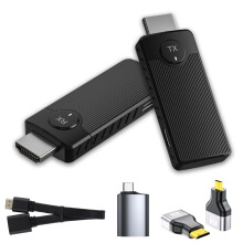 HDMI Transmitter and Receiver Wireless, 50M Range, 2.4GHz/5GHz, Plug & Play, for Laptop, PC to HD TV, Projector, Conference Screen