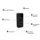 Zanco Tiny T1 - Black - World's Smallest 3GB Mobile Phone 4