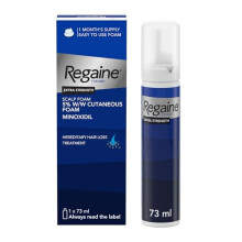 Regaine For Men Extra Strength Foam - Scientifically Proven To Help Stop Hereditary Hair Loss - Minoxidil Foam for Hair Regrowth - 73ml, Packaging ma