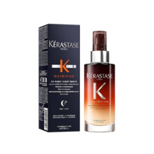 Kérastase Nutritive Nourishing Hair Serum with Niacinamide, Overnight Leave-In Treatment for Dry Hair, Lightweight and Non-Greasy, 8H Magic Night Ser