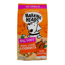 Barking Heads Dry Dog Food for Large Breeds - Bowl Lickin' Chicken - 100% Natural Chicken with No Artificial Flavours, Good for Healthy Digestion and