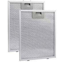 2 Szt. Filtry do Okapu Kuchennego Siatka Metalowa Ekstraktor Filtr Wentylacyjny 320X260mm Okapy Kuchenne Filtr Oleju Smar do Okapu
