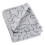 Bone Dry Embossed Bone Print Pet Blanket, 36x48, Gray 1